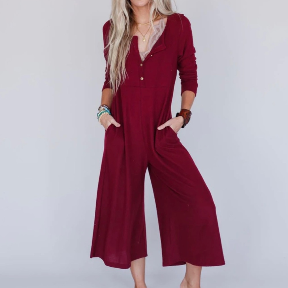Three bird nest Simply Comfort Jumpsuit